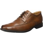 Clarks Tilden Walk, Derbys Homme, Marron (Dark Tan Lea), 40 EU