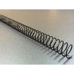 Fellowes 53150 &ndash; Pack de 50 Reliures m&eacute;talliques, 28 mm, couleur noir