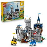 Lego Creator 3in1 Medieval Horse Knight Castle Playset Building Toy 31168