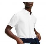 Tommy Hilfiger Polo regular uni manches courtes Blanc - Taille 4