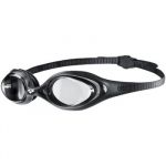 Arena Spider Lunettes de natation unisexe adulte, 0000000024-155, Transparent/Noir, Taille universelle