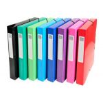 Exacompta 59929E - Boîte de classement carte IDERAMA, dos de 40, coloris assortis (8)