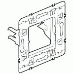 Legrand Support pour fixation 2 modules à griffes
