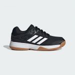 Adidas Speedcourt Indoor Shoes Kids Basket, Core Black/Cloud White/Gum, 37 1/3 EU