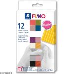 Fimo Pâte à modeler polymère Soft Set couleurs fashion 12 x 26 g