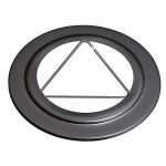 Isotip Joncoux Rosace EMAIL NOIR - 125 mm