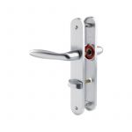 Hoppe et Cie Poign&eacute;es de porte - aluminiun anodis&eacute; argent - condamnation - Verona HOPPE