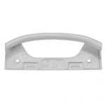 Vhbw Poignée compatible avec Foron réfrigirateurs plastique blanc