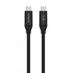Belkin C&acirc;ble USB4 USB-C vers USB-C (noir) - 80 cm