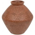 Atmosphera Jarre Exotic panama H35cm rose terracotta créateur d'intérieur