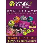 Zumba 2 Exhilarate : Body Shaping System - Kit 5 DVD + 2 haltères + 1 livret