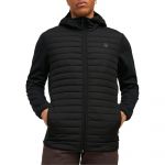 Jack & Jones Veste bi-matière matelassée Multi Quilted Noir - Taille 2XL;L;M;S;XL