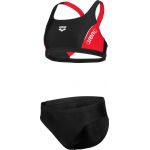 Arena Thrice Jr Two Pieces Swimsuit Girls, noir/rose 152 Maillots de bain