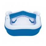 Bestway Piscine gonflable octogonale avec si&egrave;tes et appuie-t&ecirc;te 213 x 206 x 69 cm