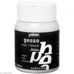 Pebeo Studio acrylics - Gesso noir - 500 ml