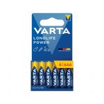 Varta Pile longlife power aaa - 6 unites