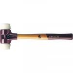 Kayser Maillet &agrave; frappe amortie SIMPLEX Longueur 300 mm &Oslash; de la t&ecirc;te 30 mm semi-dur/dur bois caoutchouc noir/plastique rouge