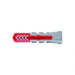 Fischer 4 chevilles tous matériaux DUOPOWER 8x40mm + crochets ronds