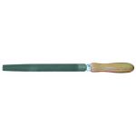 Outifrance Lime demi-ronde, manche bois, 150 mm, 1/2 DX