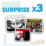 Freegun Surprise Pack FG/BE/MULTILOT sous-v&ecirc;tement, Multicolore, 14-16 Ans Gar&ccedil;on