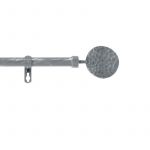 Kit Tringle Déco Extensible "Bullette" 210 380cm Gris Prix