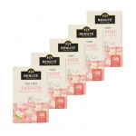 Renuté - Lot 5x Thé vert au jasmin - 20 sachets - Boîte 32g