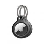 Belkin Anneau de protection avec attache en métal (protection pour AirTag, accessoire résistant aux rayures, pack de 2, noir)