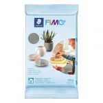 Fimo Pain 250 gr AIR GRIS - Simple, lisse, ne colle pas, PAS BESOIN DE CUISSON - Lot de 7