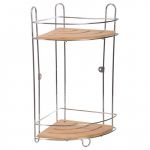 Étagère 2 Niveaux "Bambou" 40cm Naturel Prix