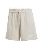 Adidas Femme Essentials Linear French Terry Shorts, Wonder Alumina/White, M