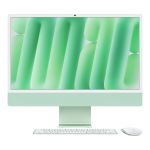 Apple iMac 24'' ecran retina 4,5K 256GO SSD 16 GO RAM Puce M4 CPU 10 coeurs GPU 10 coeurs Vert