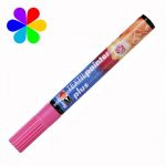Marabu 011803033 - Marqueur pour tissu Textil Painter Plus, rose, pointe ogive 3 mm
