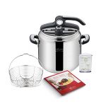 Lagostina Autocuiseur Novia inox 7 L Ø22 cm Gris