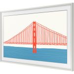Samsung Cadre The Frame 55' 2021 Blanc Chanfrein