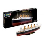 Revell 05497 R.M.S. Titanic (Click System) Échelle 1/600 non construite, pré-coloré, Click-Together (sans colle), kit de maquette en plastique