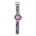 Lexibook Disney Montre Bracelet Ajustable &eacute;cran Digital avec 20 Projections du Film Wish-pour Enfant, DMW050WI, Bleu/Violet