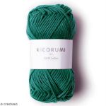 Rico Design Fil &agrave; crocheter en coton - Ricorumi - Lierre - 25 g