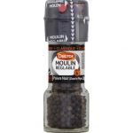 Ducros Poivre noir en grains Classique force 6 - Le moulin de 28g