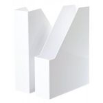 Han 16501-12 - Porte-revues i-LINE A4/C4, dos de 76, en ABS, coloris blanc