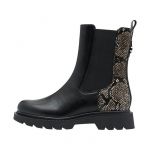 Tamaris Bottines &agrave; Enfiler - Noir Serpent