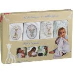 Vulli Set de 4 langes Sophie la girafe