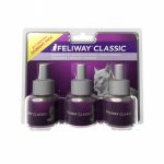 Feliway Classic – Anti-stress pour Chat – Pack de 3 Recharges - 3 x 48 ml