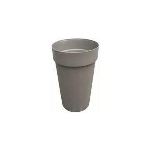 Eda Plastiques Toscane 67 L - Pot de fleurs rond haut &Oslash;46 x 65 cm