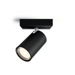 Philips MyLiving Spot 5059130pn – Ampoule Spot, 220 V – 240 V, 50 – 60 Hz, métal, noir