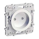 Schneider Electric Prise de courant Odace 2P blanc (Merlin Gerin)