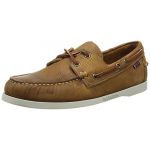 Sebago Docksides, Chaussures Bateau Homme, Brun (Brun /Blanc ) 42 EU