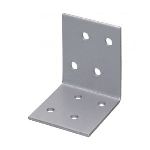 Alberts 353216 - Equerre d'assemblage galvanisée perforée 2 mm Dimensions 100 x 40 x 100 mm