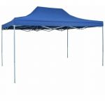 VidaXL Tente pliable 3 x 4,5 m Bleu
