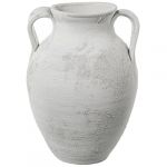 Alexandra House Living Vase Blanc Gris céramique 25 x 26 x 36 cm