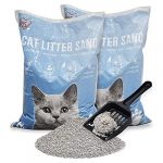 Iris Ohyama 2 sacs de 8L, sable agglomérant, pour la litière du chat - Cat Litter Sand - KF8L, Sans parfum